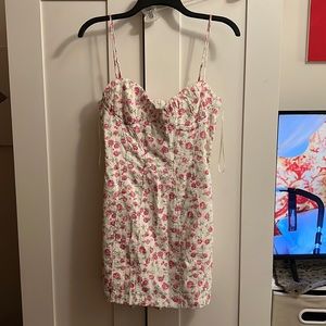Zara floral dress size m